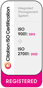 IMS white ISO 9001 ISO 27001